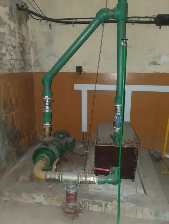 Instalación de cañerías de agua